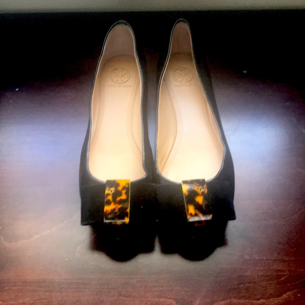 Tory Burch black flats size 7.5m